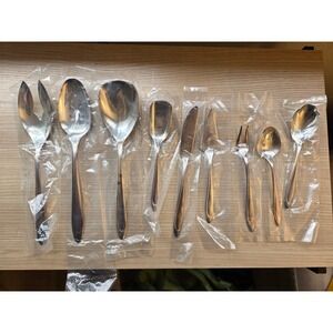 Meriden Silverplate Co First Lady 9 Pc Hostess Serving Set Silver Plated New